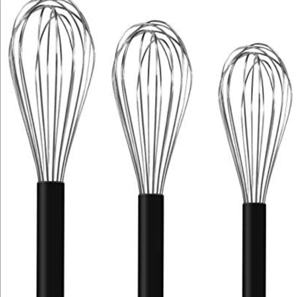 TEEVEA Upgrade 3 Pack Very Sturdy Kitchen Silicone